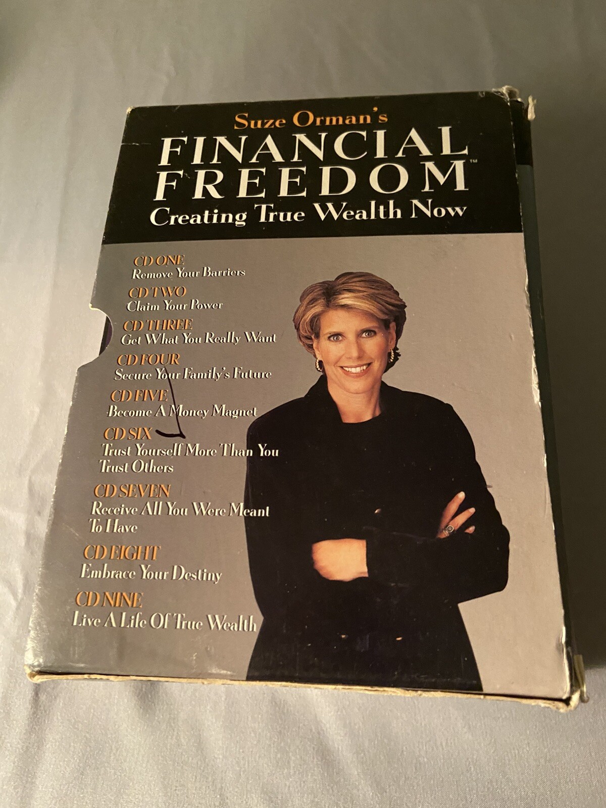Suze Orman's Financial Freedom Creating True Wealth Now 9 CDs  9 Steps Audio CDs