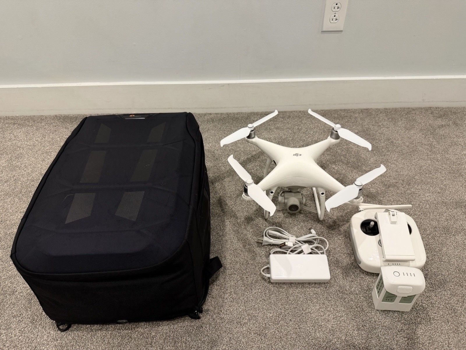 DJI Phantom 4 Pro With A Case 