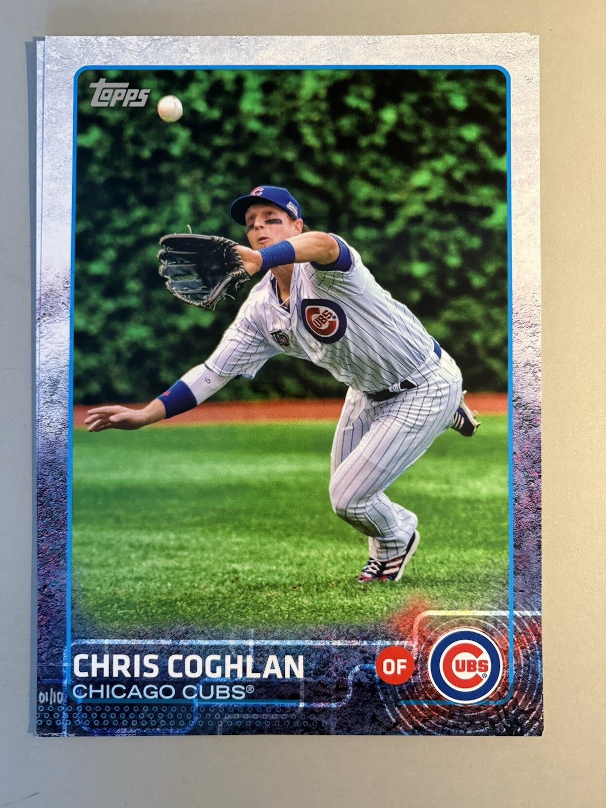 Chris Coghlan 2015 Topps 11X14 Wall Art Poster Numbered 1 of 10