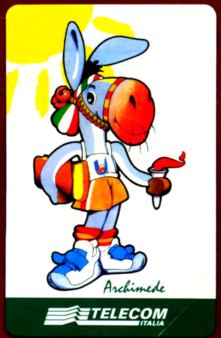 G 646 C&C 2711 New Magnetized Card Universiade 1997 Archimedes