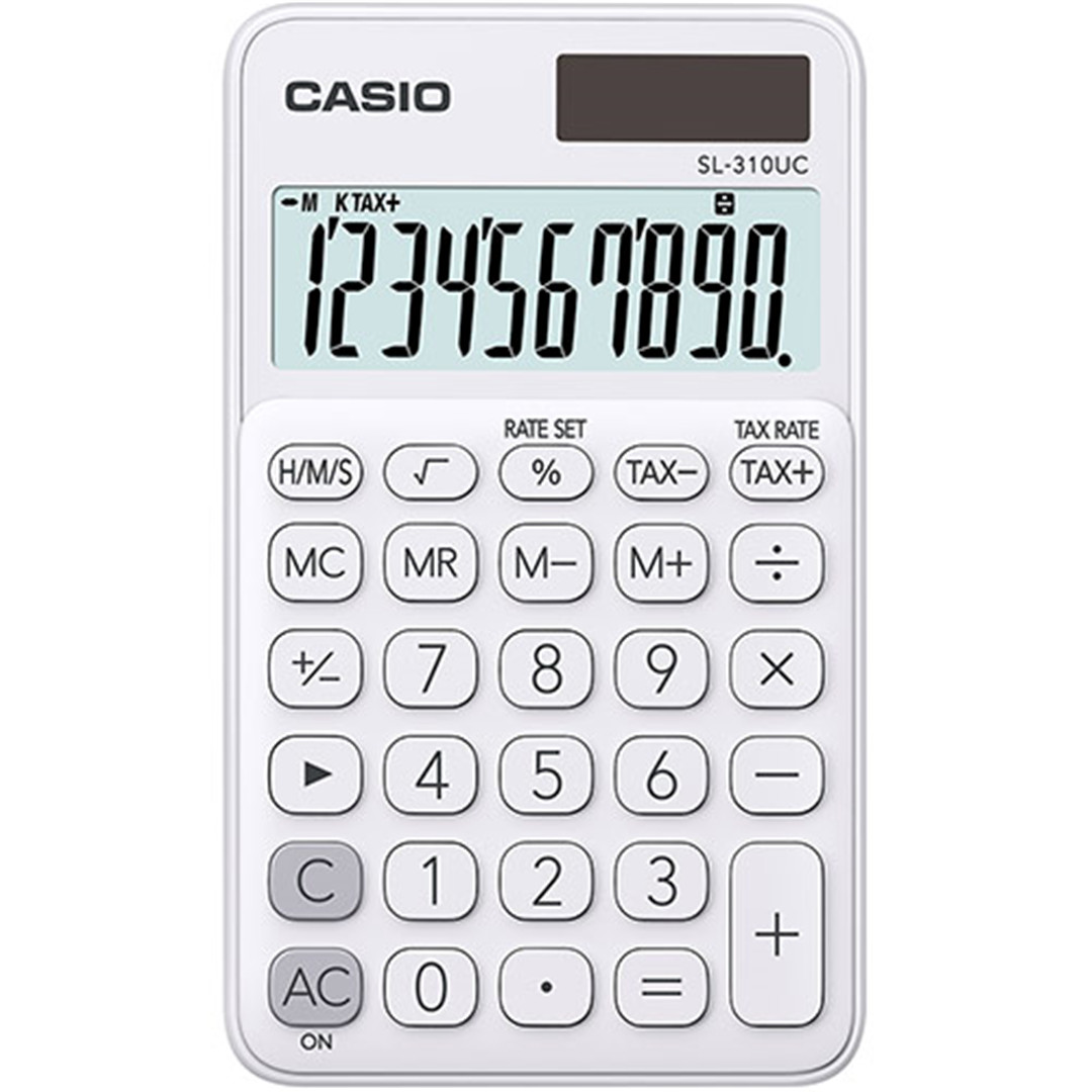 Sl-310uc Calculator 10 Digits White