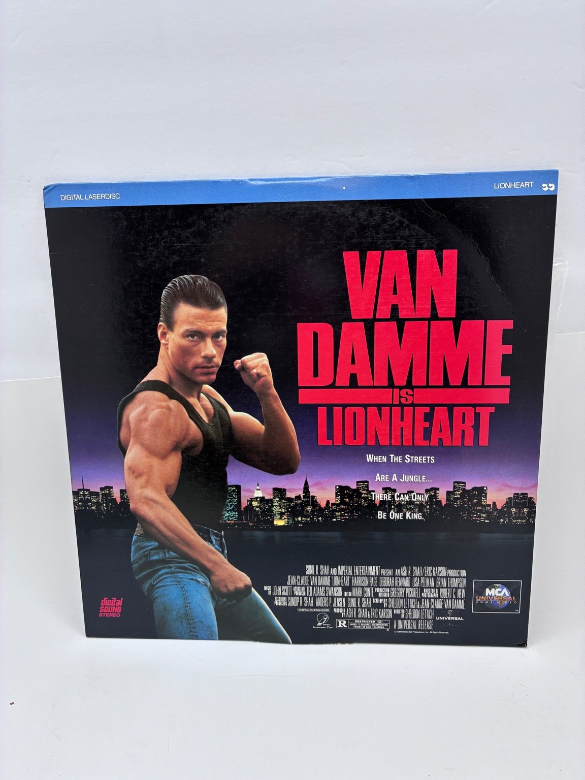 Lionheart LaserDisc 1990 Action Martial Arts Extended Play MCA Universal