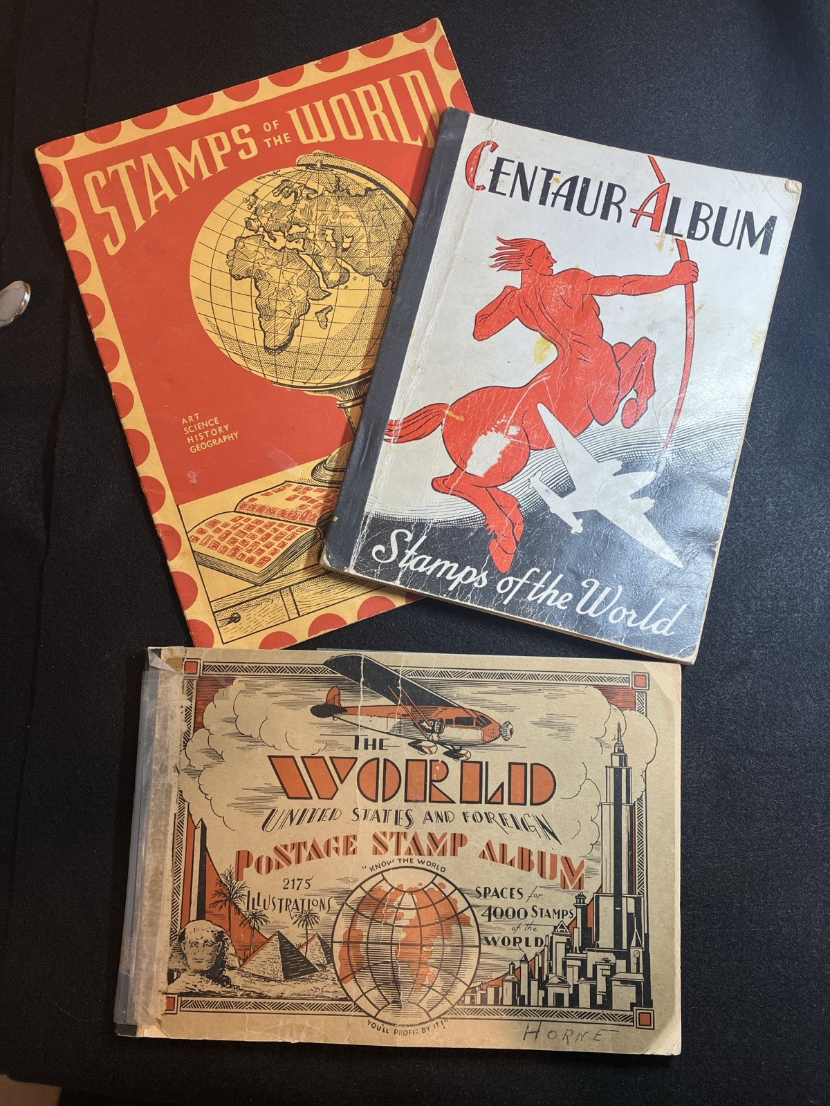 Vintage Stamp Collecting Albums - no stamps