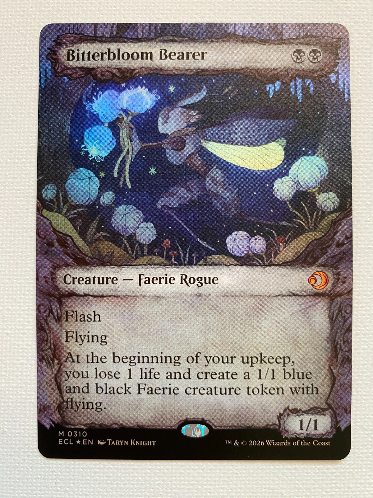 MTG Bitterbloom Bearer 310 | NM Foil | Lorwyn Eclipsed