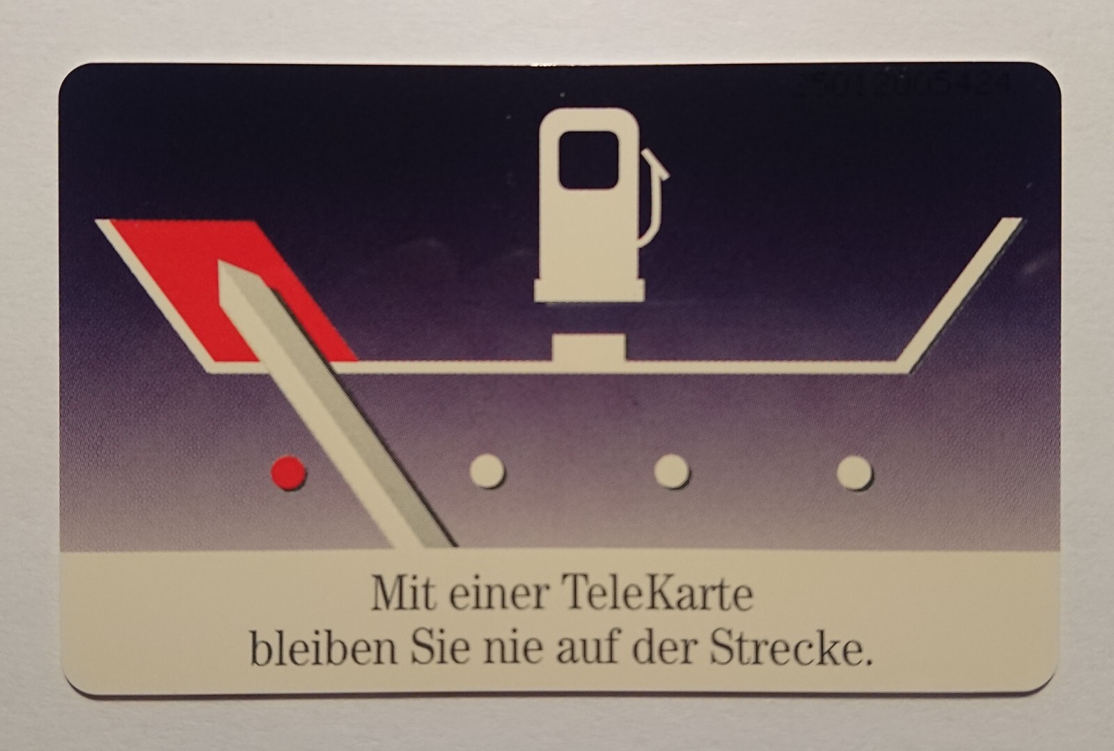 Phone card Collectible phone card Telecard Gas pump Call me!