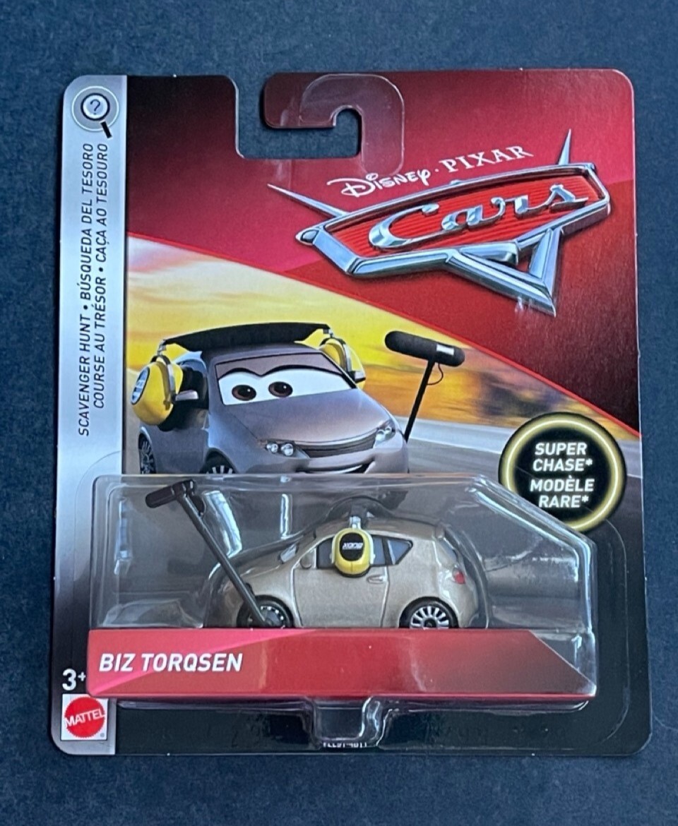 Disney Pixar Cars Biz Torqsen SUPER CHASE SCAVENGER HUNT  Limited Edition