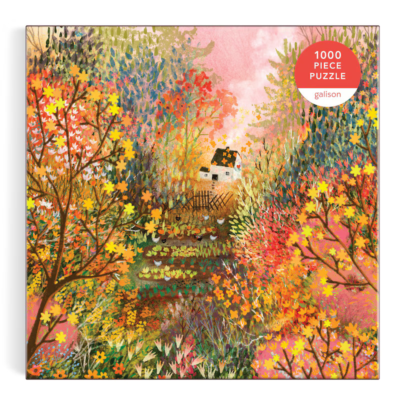 Galison Autumn in the Meadow 1000 Piece Puzzle