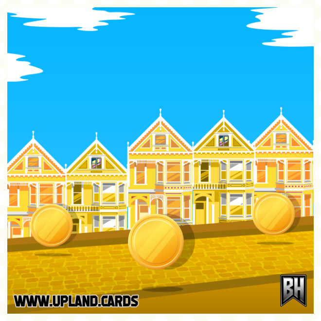 Painted Ladies Upland / Block Chain Heroes NFT Series 1 Uncommon - MINT# 541