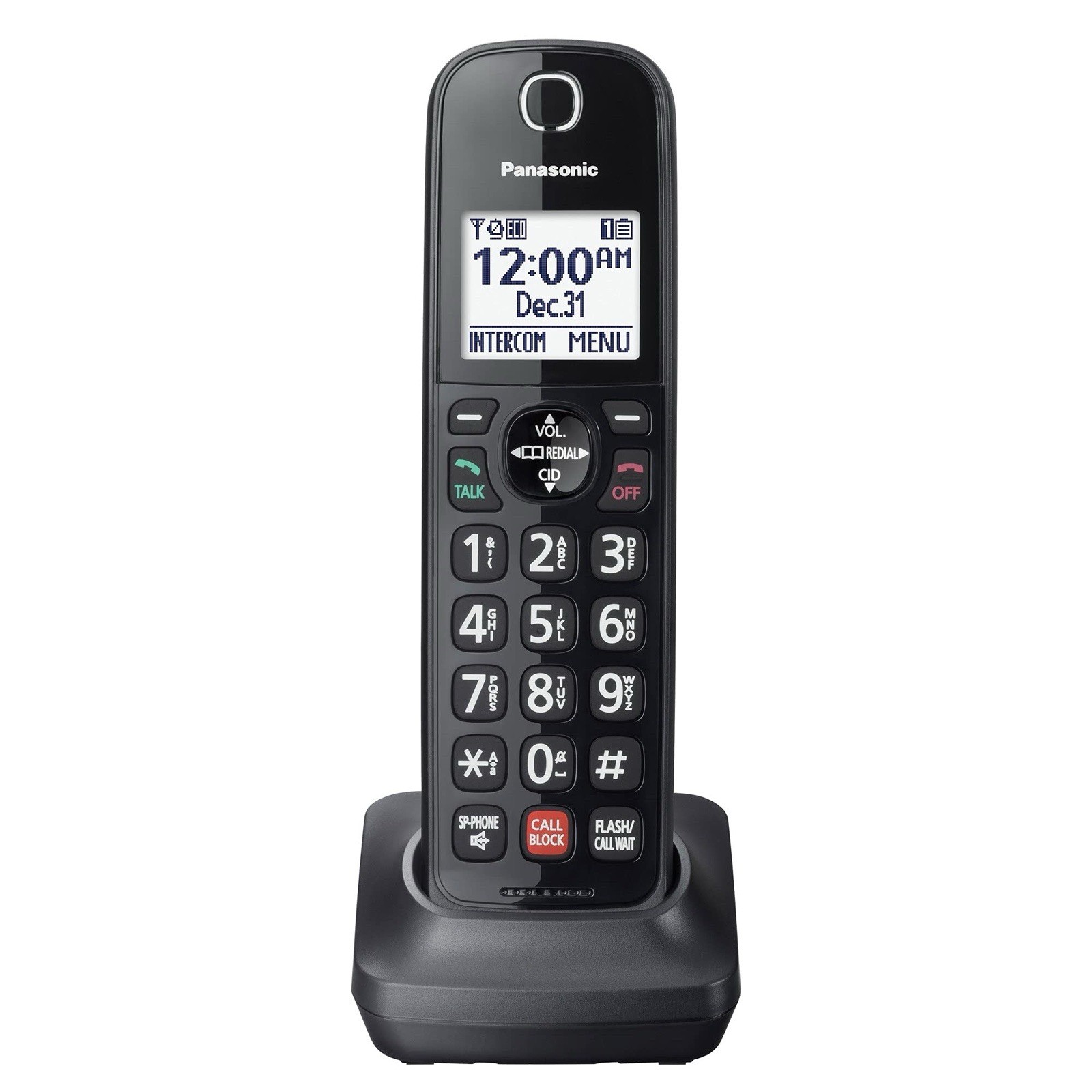 Panasonic KX-TGD830M Cordless Phone Answering Machine Call Block 1 Handset