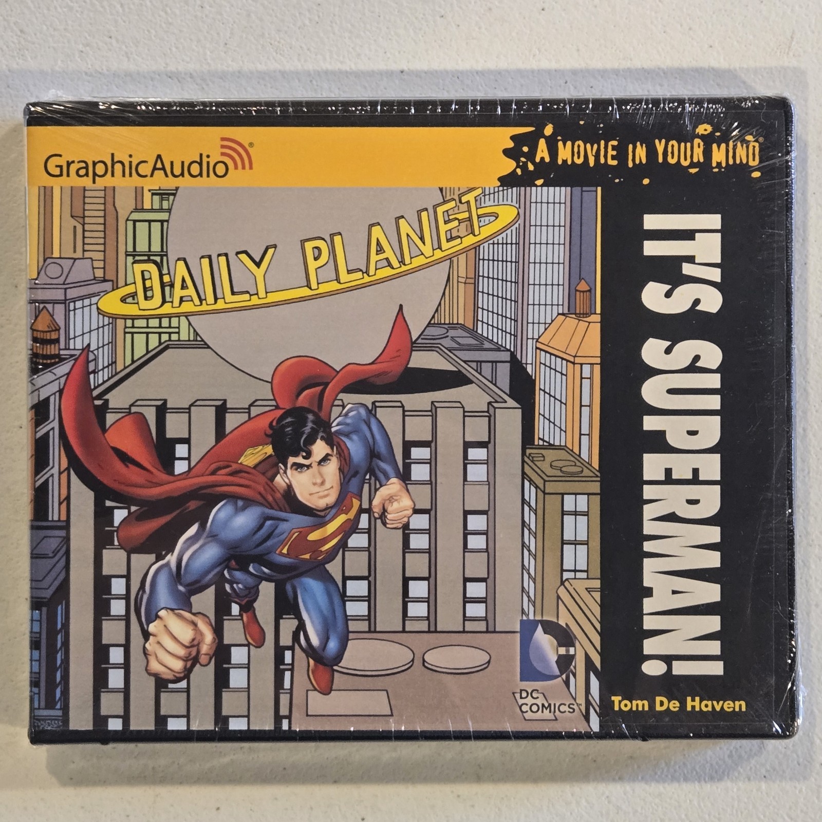 It's Superman AUDIOBOOK CD 2014 - 7-DISC - DC COMICS - GRAPHICAUDIO - BRAND NEW