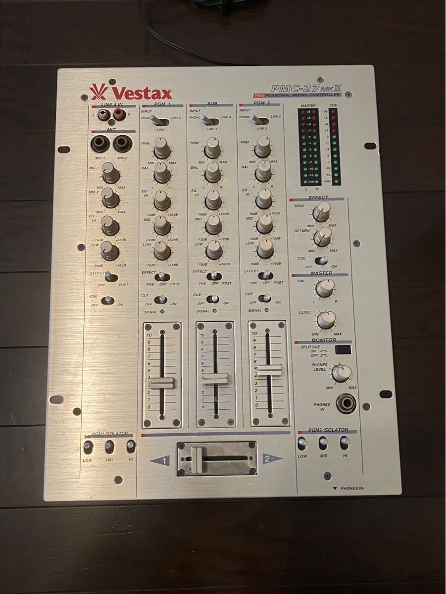 Vestax PMC27MK2 Made in Japan used working item
