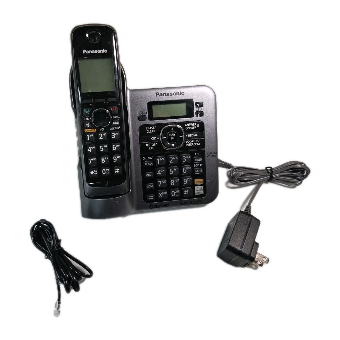 PANASONIC KX-TG7641M Cordless Phone Answering Machine w/ Bluetooth TGA660M
