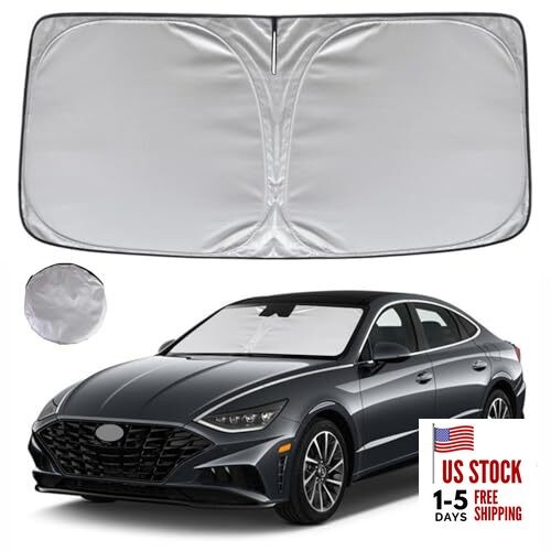  Windshield Sun Shade for 2020-2025 2026 Hyun-dai for 2020-2026 Hyun-dai Sonata