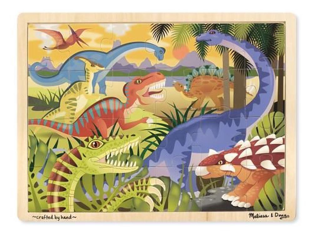 Dinosaurs Jigsaw - 24 pieces - Melissa & Doug