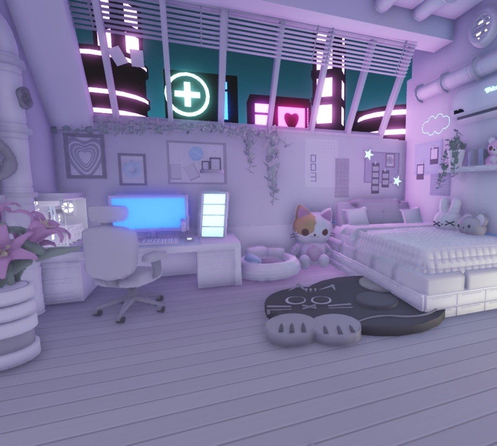 Cybercore Studio Apartment House - Adopt Me 🏙️