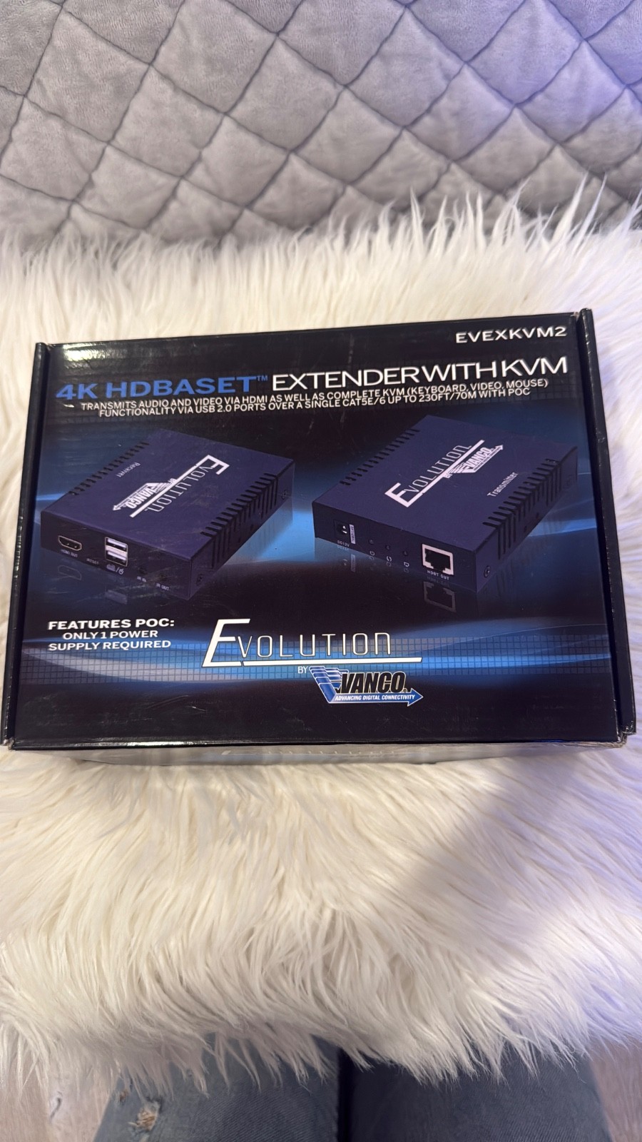 4K HDBaset Extender with KVM