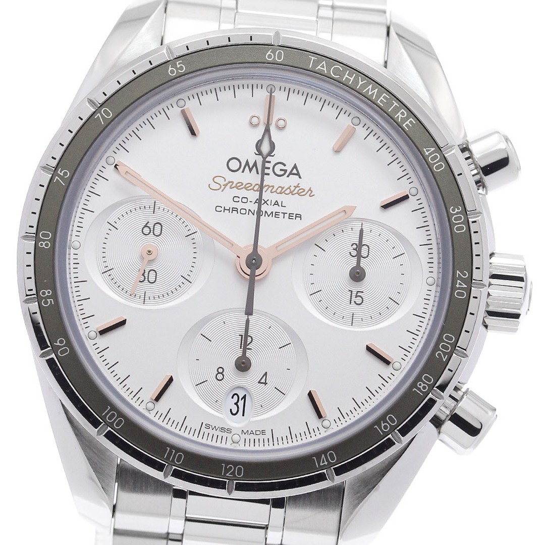 OMEGA 324.30.38.50.02.001 Speedmaster 38 Co Axial Chronometer Automatic Men s Ex