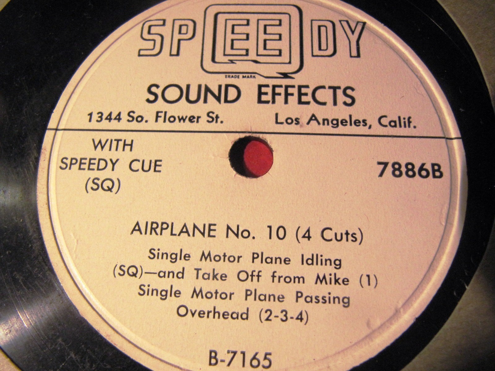 World War II Actual VULTEE BOMBER SPEEDY Q SOUND EFFECTS Airplane GENNETT 7886