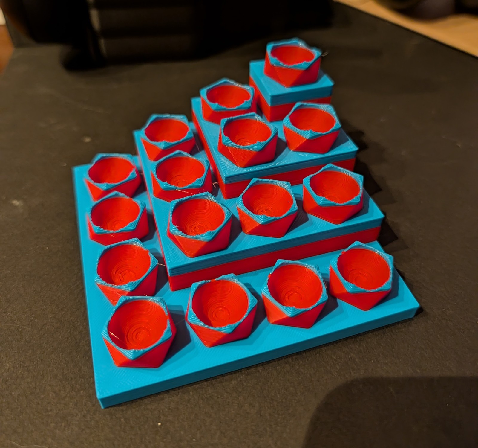 Marble Stand (16 marble holder) Spider Man Colors