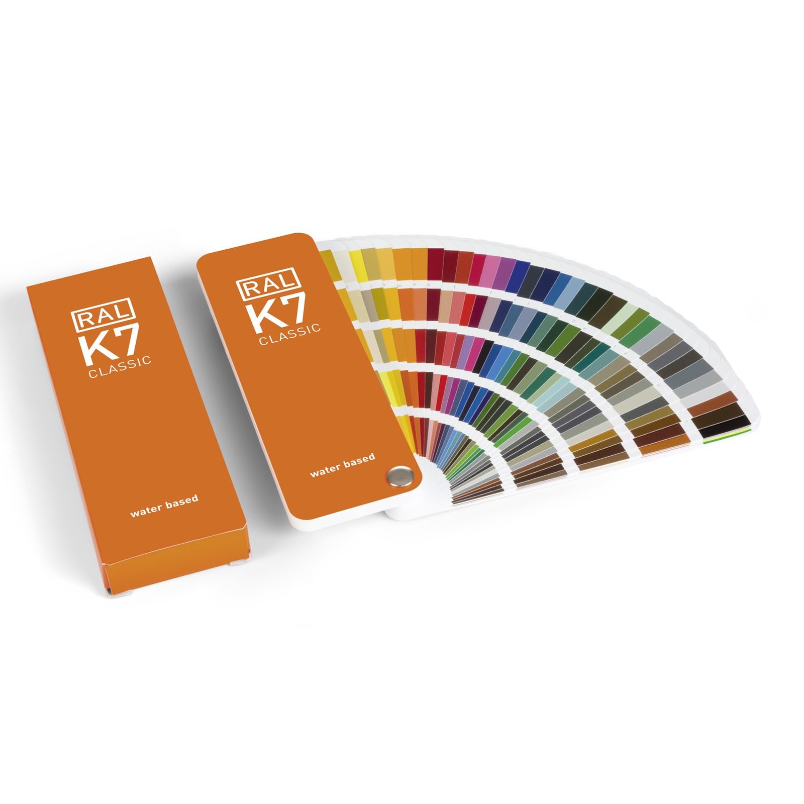RAL K7 Color Chart, 216 Colors, Gloss, 5 Languages 1 PACK, Gloss Finish 