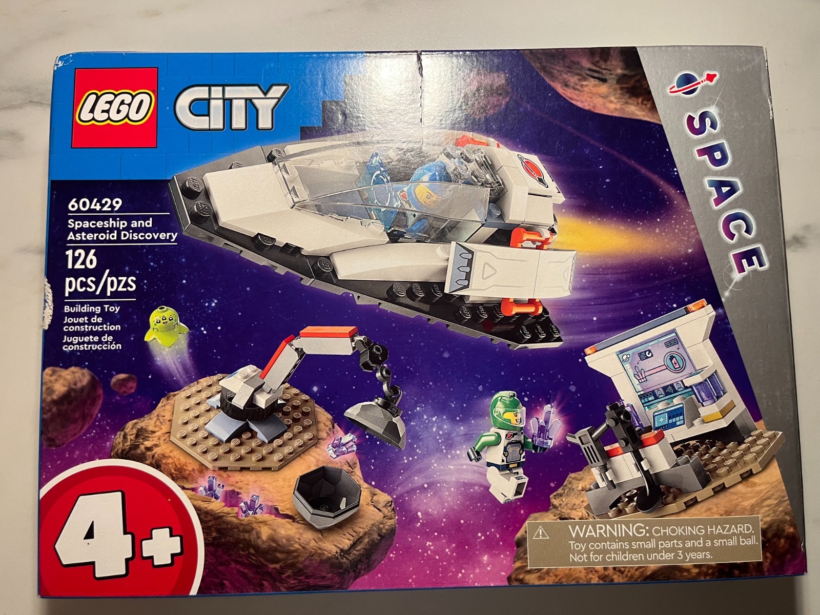 LEGO City 60429 Spaceship & Asteroid Discovery