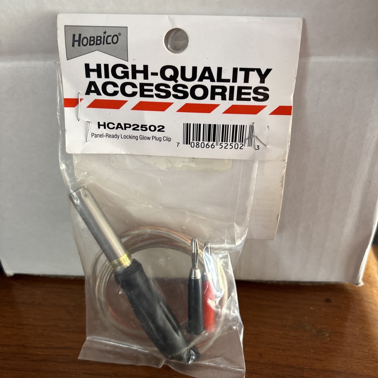 HOBBICO HCAP2502 Panel Ready Locking Glow Plug Clip - NEW