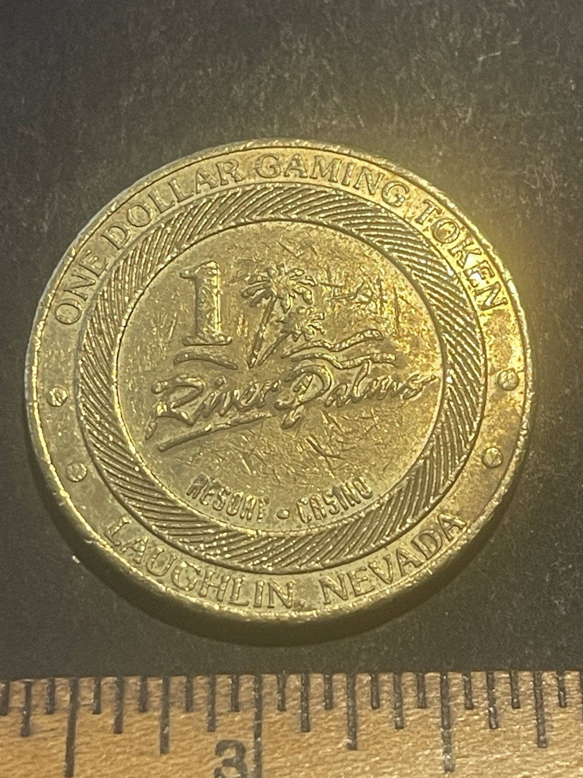 $1 River Palms Resort Casino Gaming Token Laughlin Nevada T591
