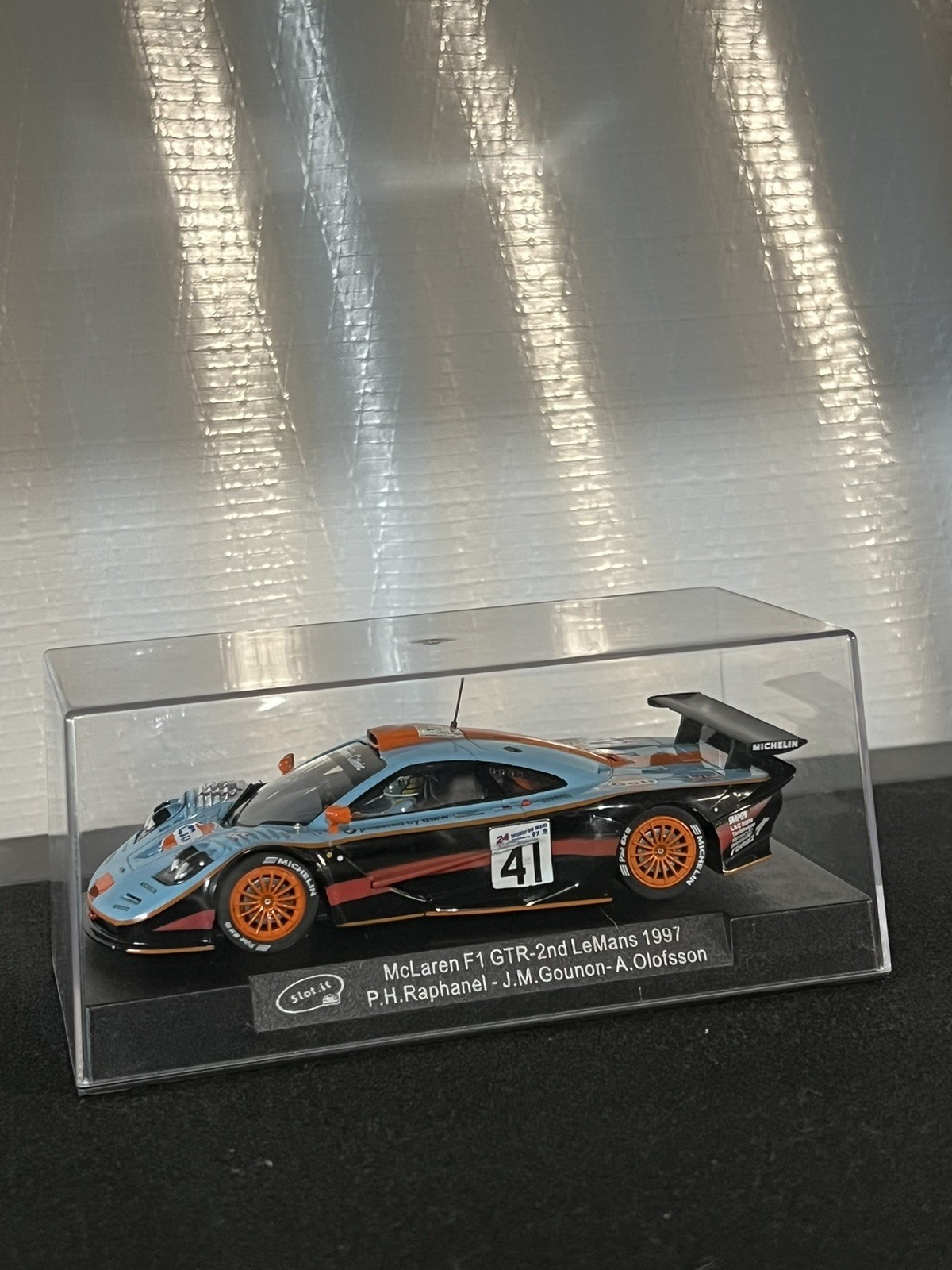 1/32 Slot it CA10D McLaren F1 GTR Gulf Slot Car