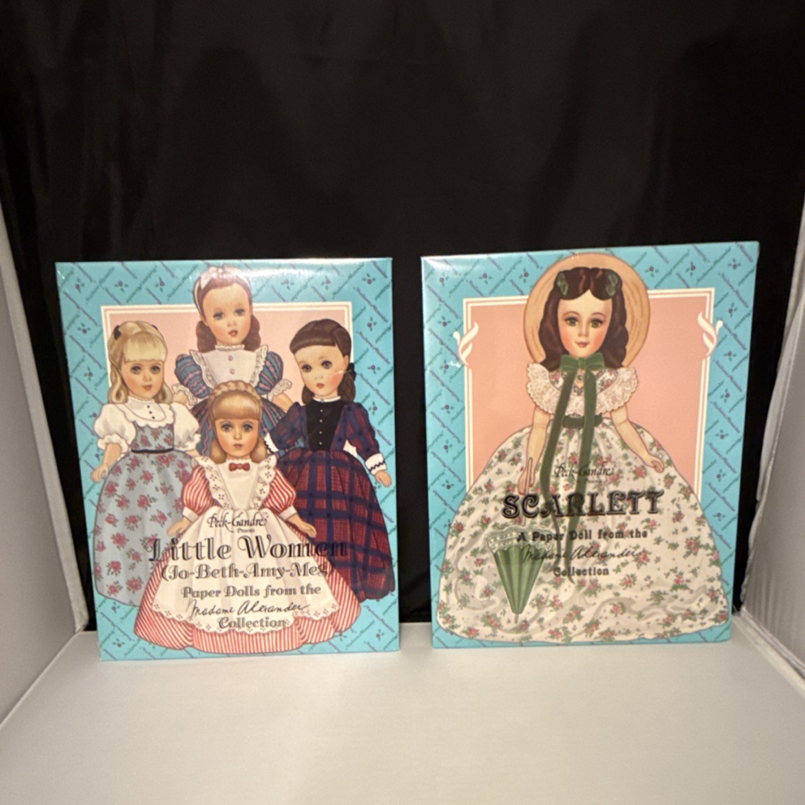 Madame Alexander Little Women & Scarlett Paper Doll Uncut Books