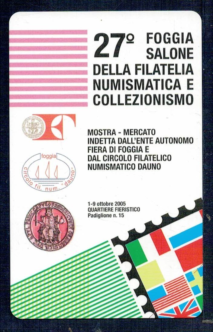 GIAN - Telecom EURO - Golden 2035 "27th SALONE FOGGIA" New Excellent and Magnetic