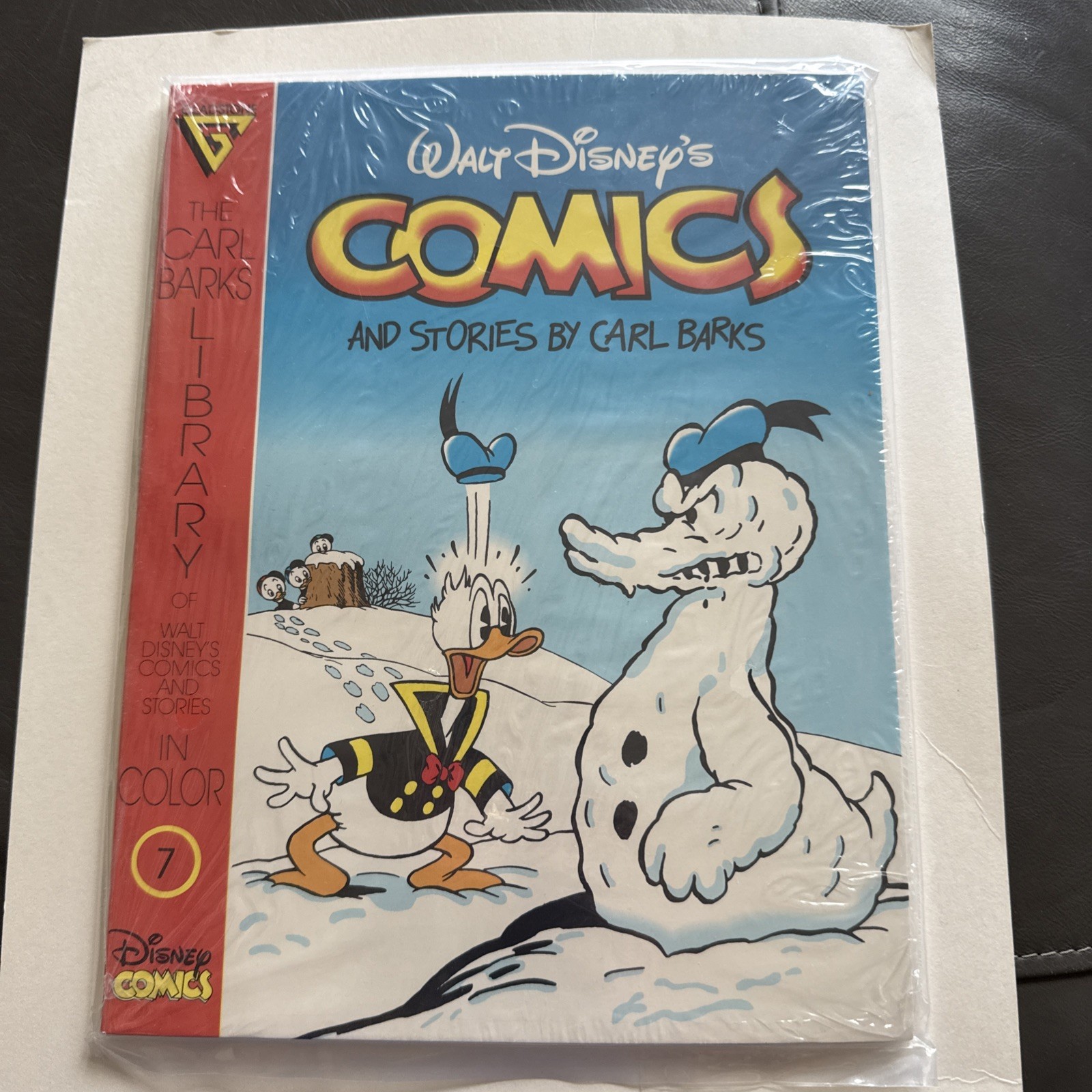 CARL BARKS Library WALT DISNEY Comics #7 Sealed w/ Card #6 Gladstone