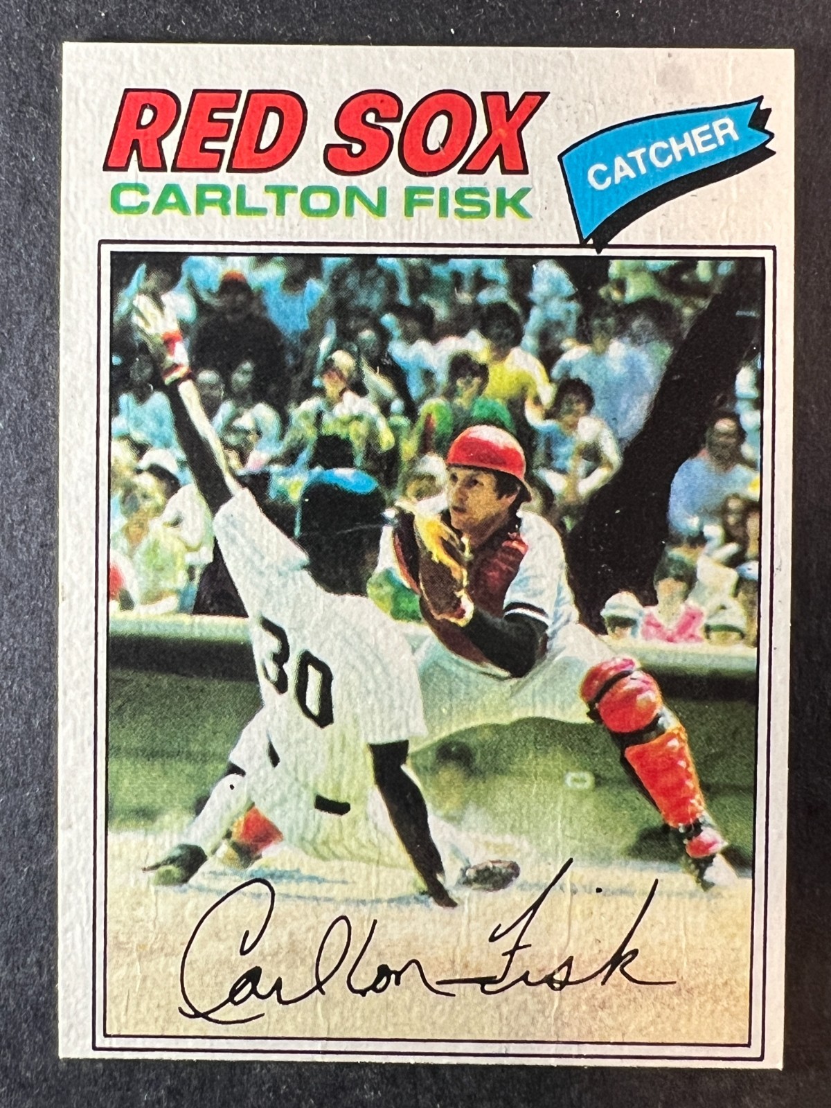 1977 Topps Carlton Fisk #640 - 50% off 5 or more under $5