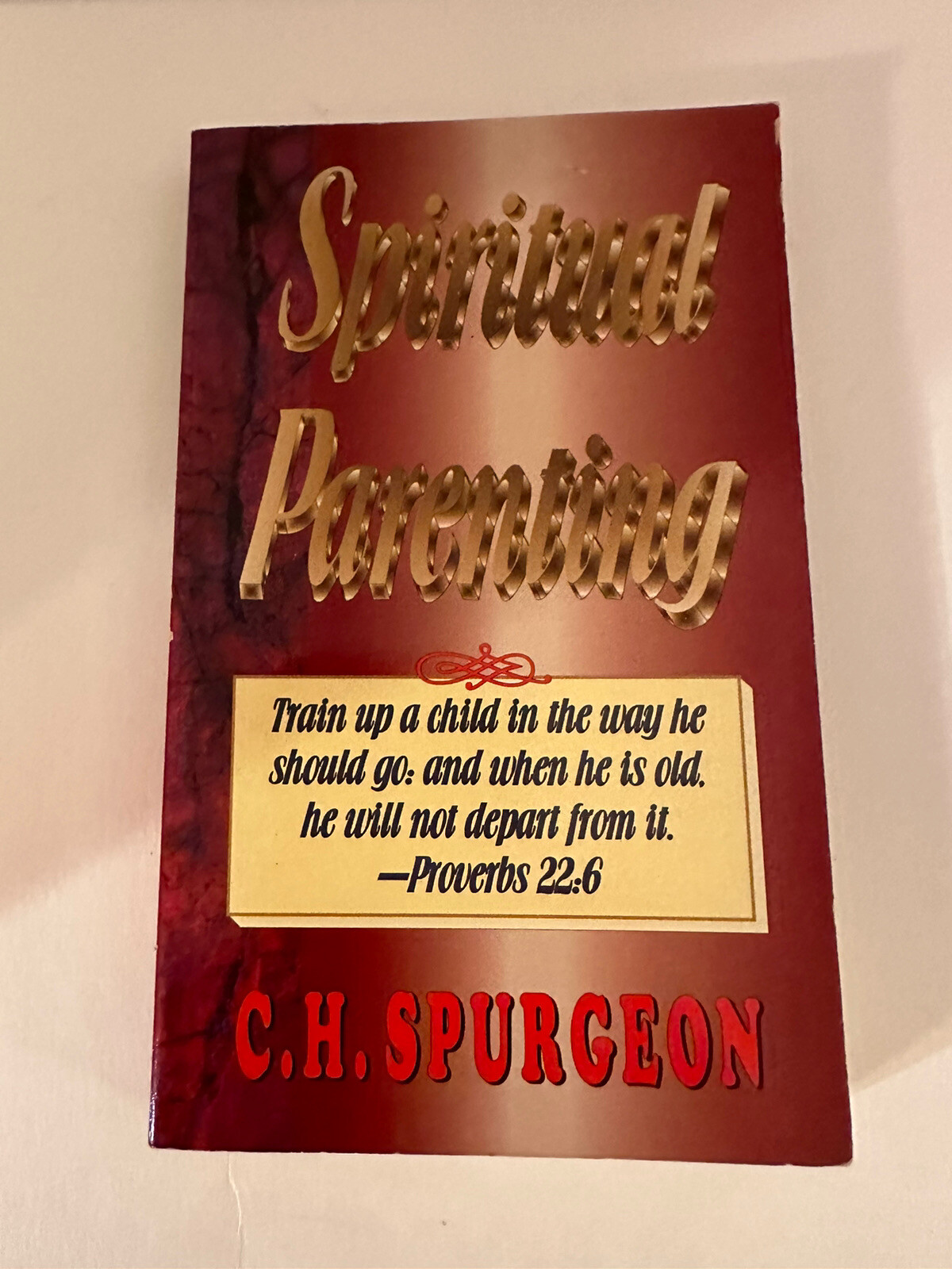 SPIRITUAL PARENTING by C. H. Spurgeon Free Shipping 
