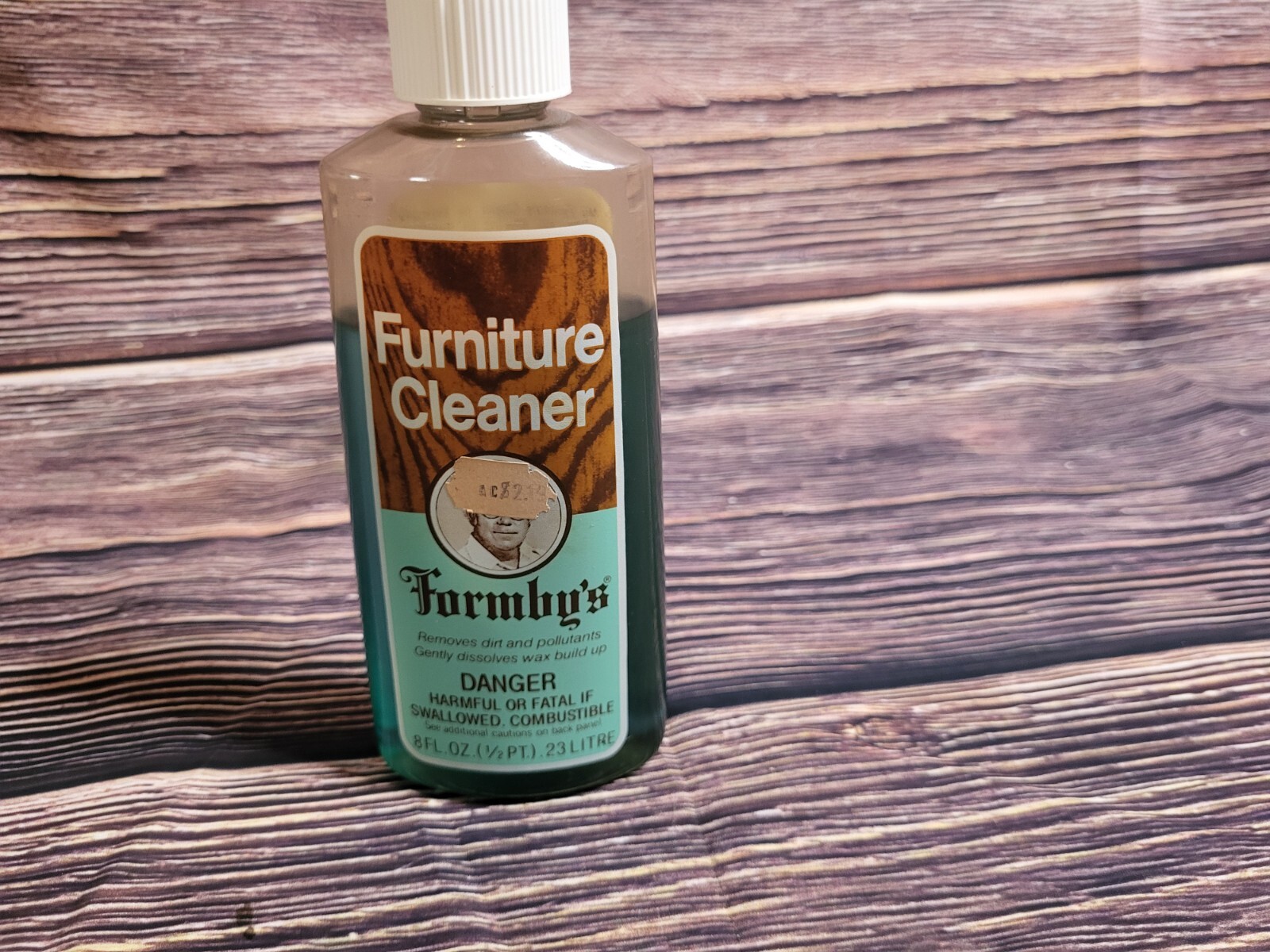 Vintage Formby’s Furniture Cleaner 8oz Discontinued  Vtg 1980 Dissolves Wax