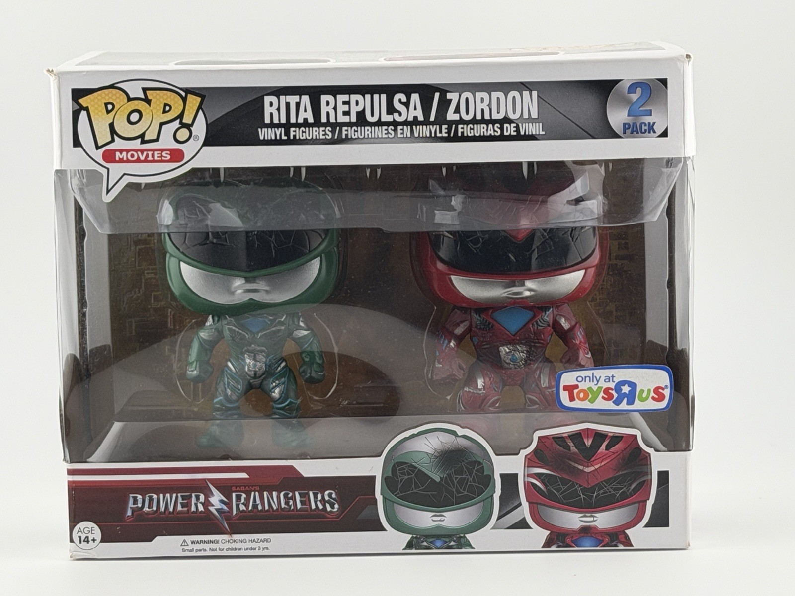 Funko Pop! Vinyl Power Rangers Rita Repulsa & Zordon Toys R Us 2-Pack