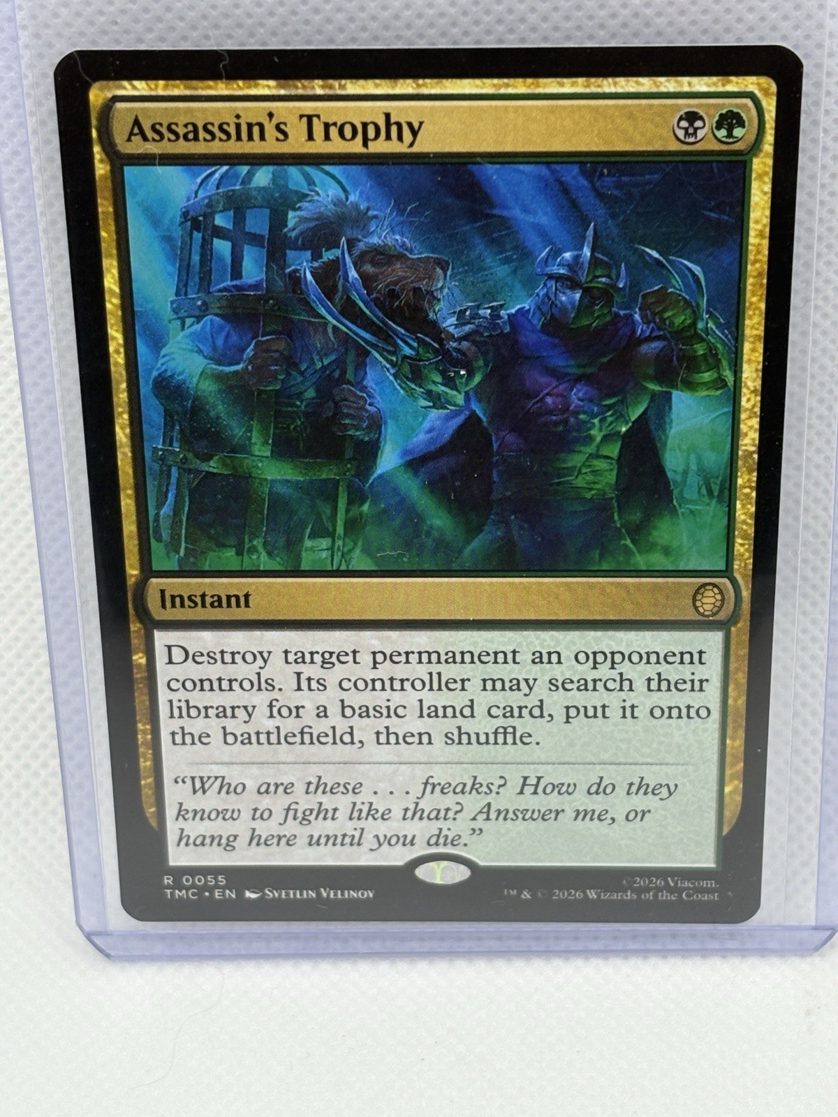 Assassin's Trophy Commander: Teenage Mutant Ninja Turtles Regular 0055