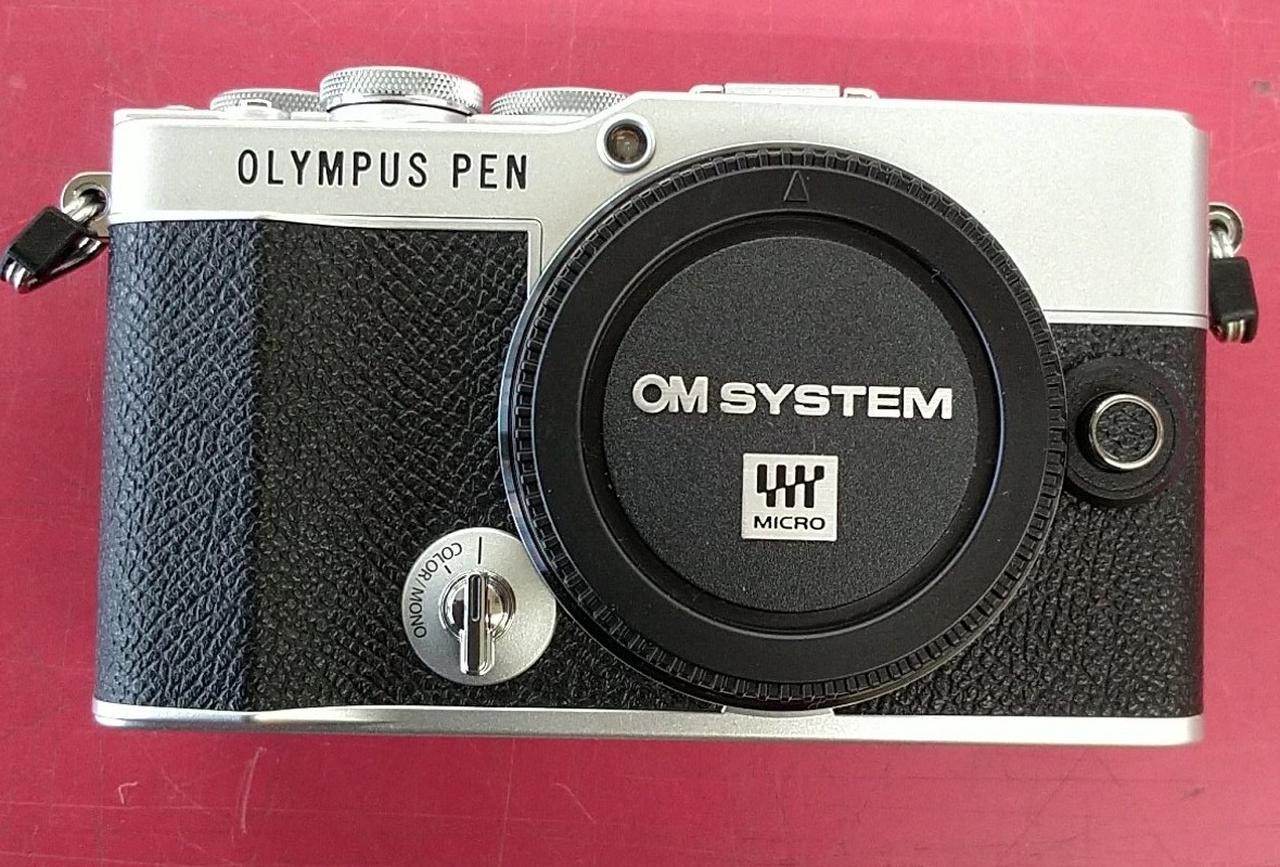 Olympus PEN E-P7 Mirrorless Camera EZ Double Zoom Kit 20MP Compact Used From Jap