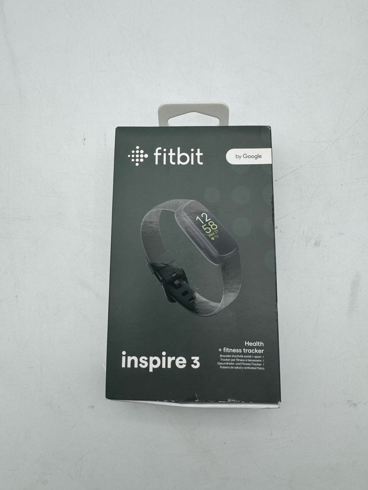 Fitbit Inspire 3 Health & Fitness Tracker Heart Rate Sleep Monitor Midnight Zen