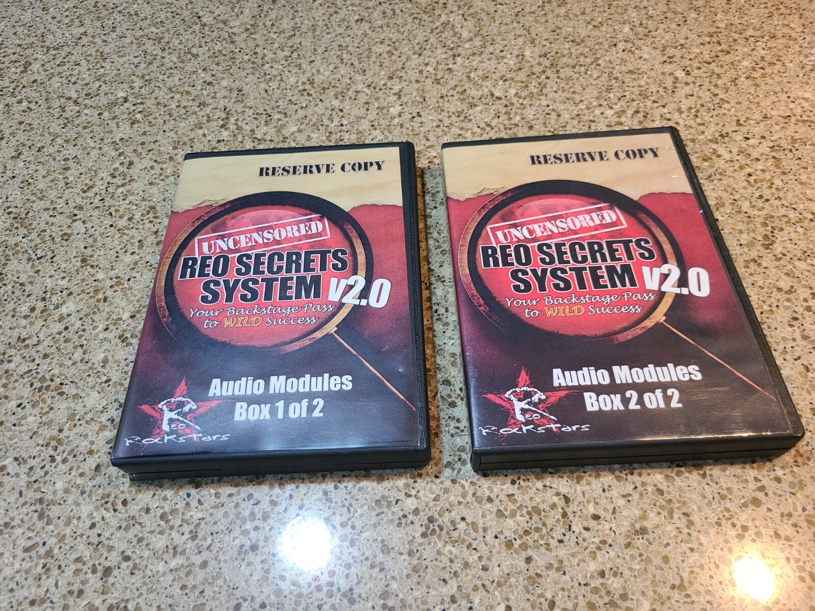 REO Rockstar Uncensored REO Secrets System 2.0 Audio Modules 1 & 2 Mike Costigan