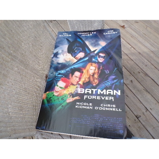 Batman Forever Movie Poster Val Kilmer Jim Carrey Nicole Kidman Chris O'Donnell