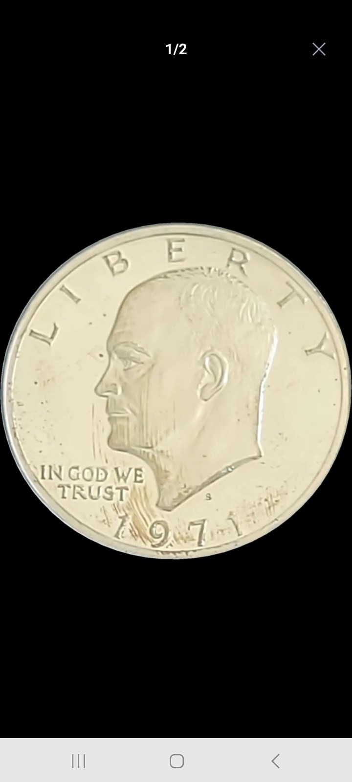 1971-S Eisenhower Dollar
