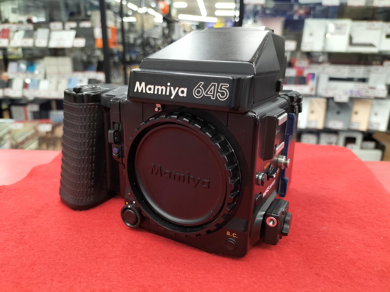 Mamiya 645 Super AE Prism Finder Medium Format Camera Used From Japan