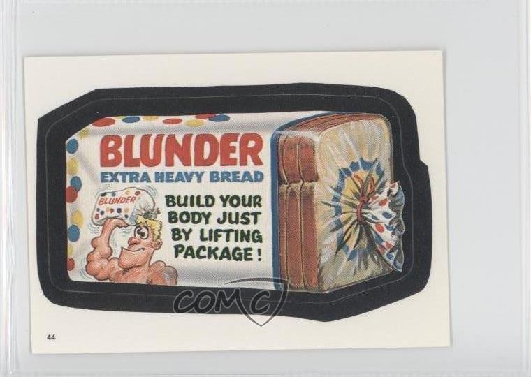 1986 Topps Wacky Packages Album Stickers Blunder #44 0kb5