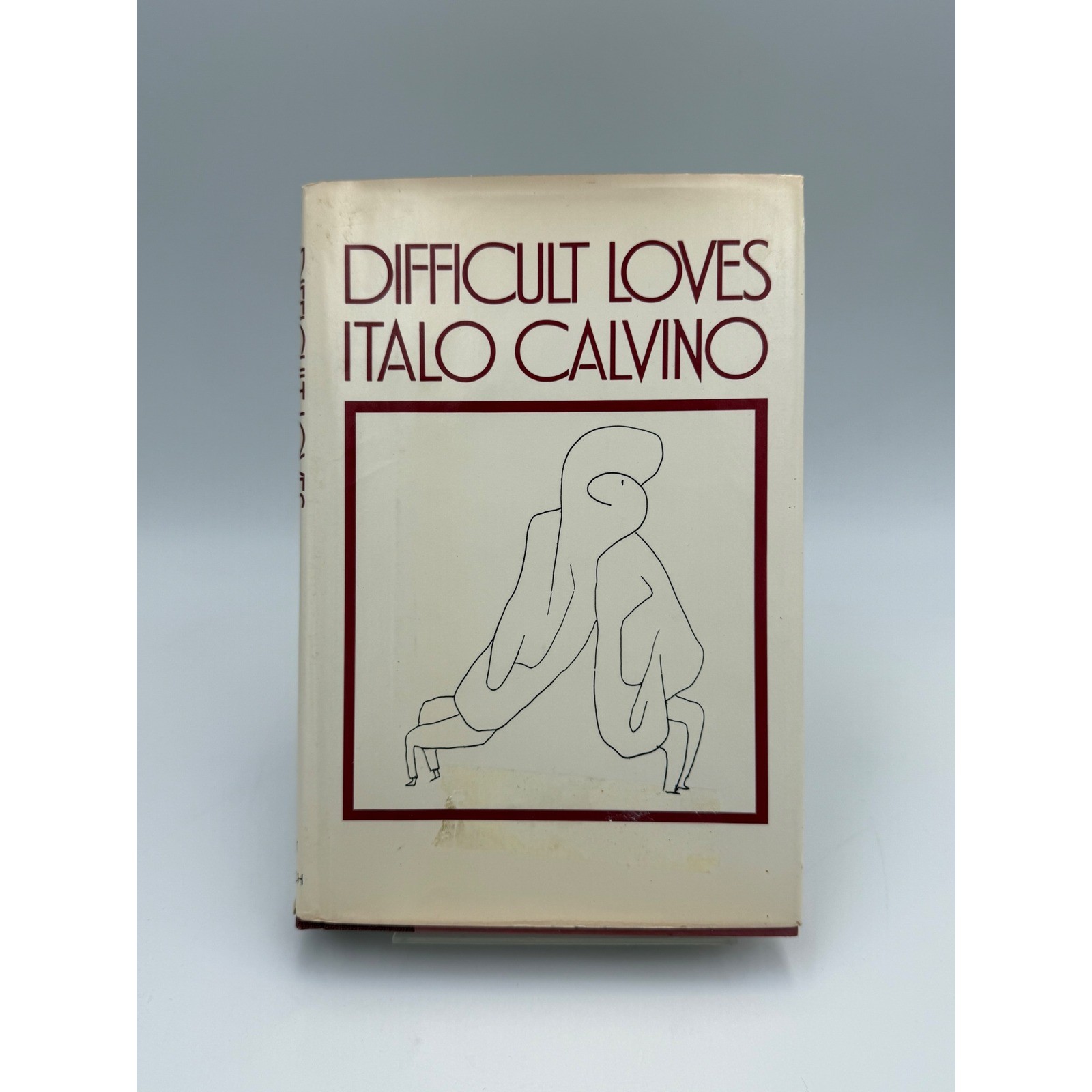 Difficult Loves by Italo Calvino Vintage Hardcover Book 1970s Literature
