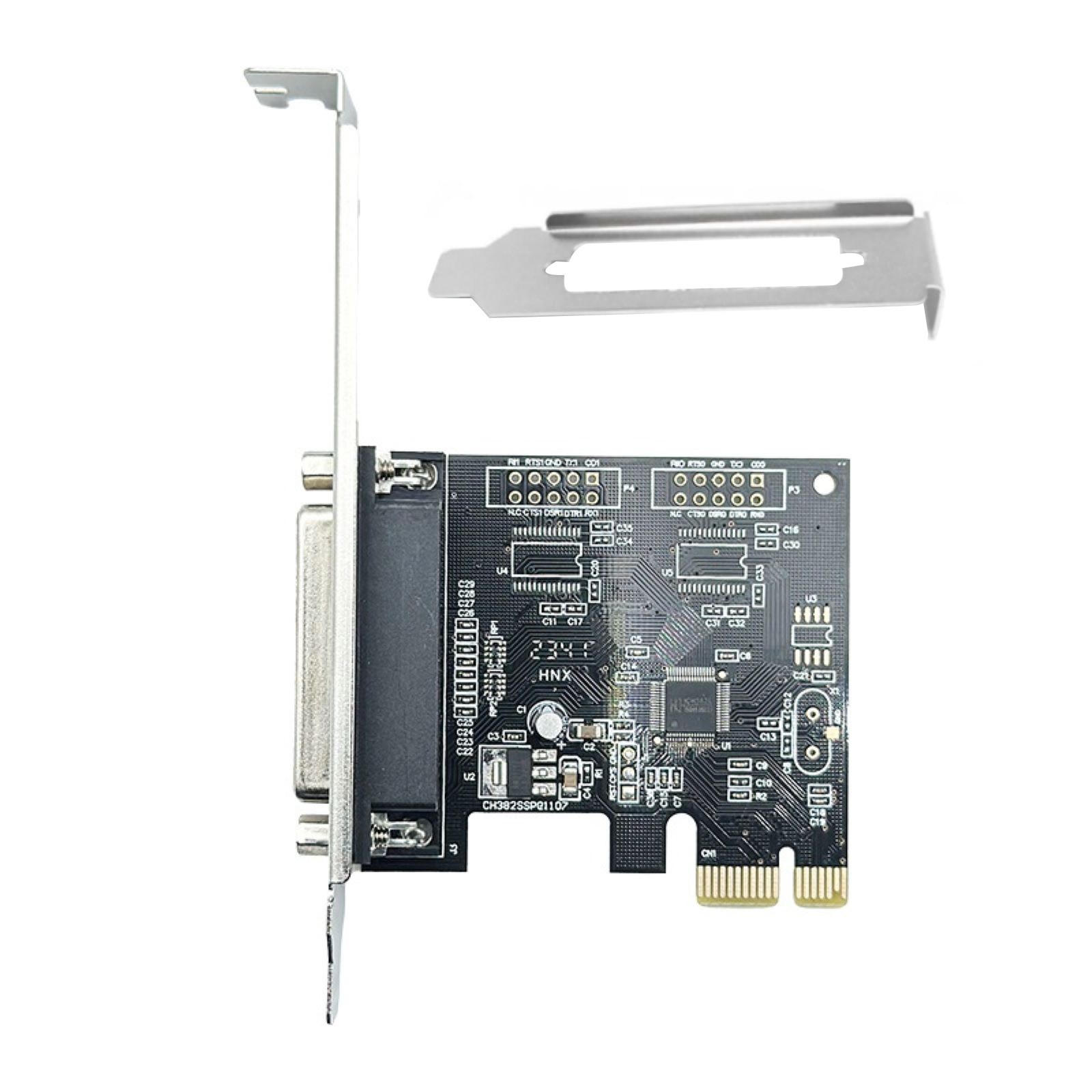 PCIe to DB25 Parallel Port Adapter Card for Windows Server 2008 (32/64-bit)