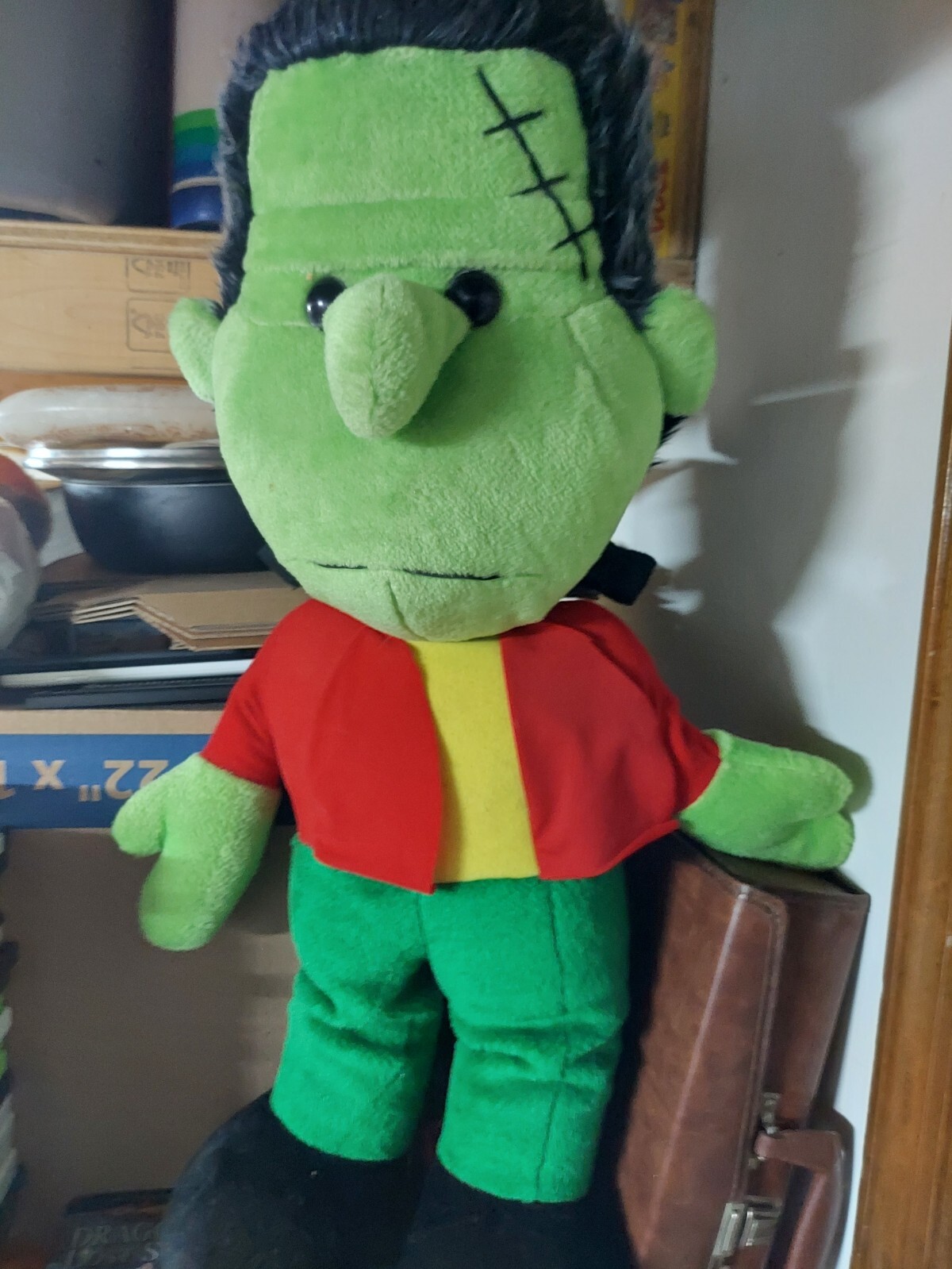 FRANKENSTEIN rare plush Universal monster munsters decor 2 feet tall horror