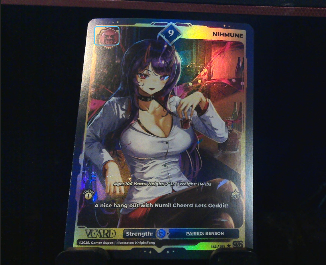 VCard Divine Chaos First Edition - Holo 9 - Numi Nihume