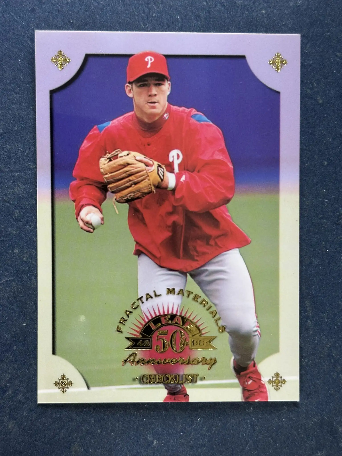 1998 Leaf Fractal Materials  Scott Rolen Philadelphia Phillies /3250