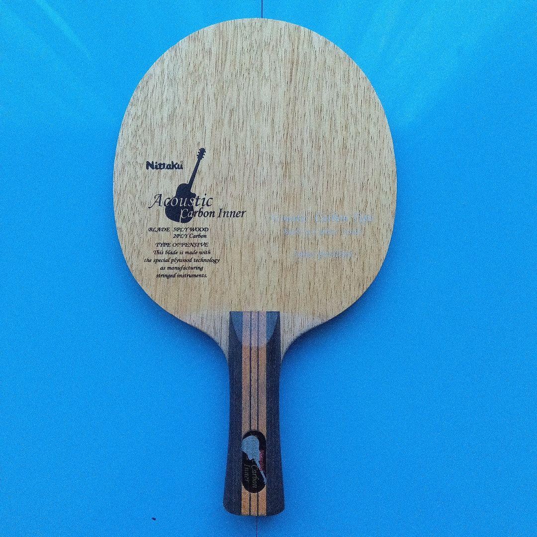 Nittaku Acoustic Carbon Inner Table Tennis Racket 90
