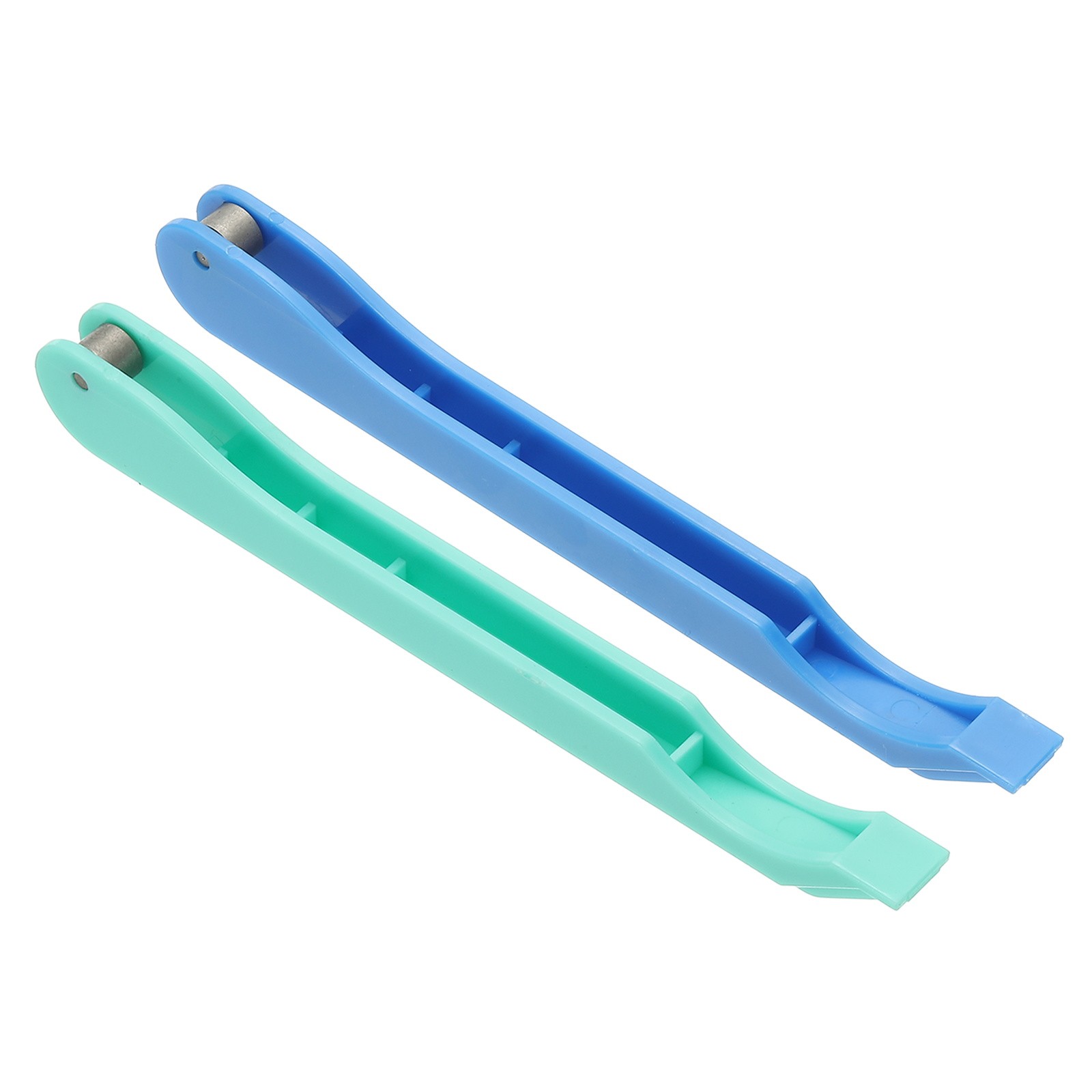 Copper Foil Hand Foiler, 2 Pcs Stained Glass Copper Foil Tool, Green/Blue